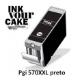 Tinteiro Alimentar Canon PGI-570BK XXL preto 