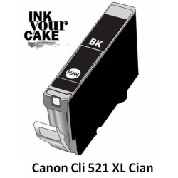 Tinteiro Alimentar Canon CLI-521BK XL Preto 