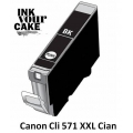 Tinteiro Alimentar Canon CLI-571BK XXL preto 