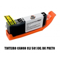 TINTEIRO ALIMENTAR CANON CLI-581BK XXL PRETO